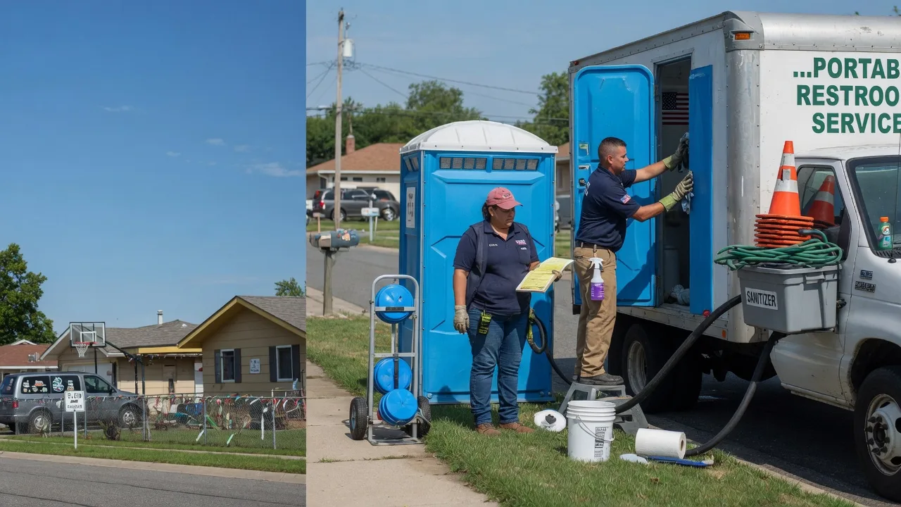 Portable Toilet Rental in North Lawrence, OH near me